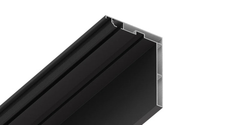 Профиль ОК 100 Черный муар (2м)  (скрытый карниз)