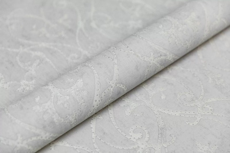 КМ8104 Обои KERAMA MARAZZI  виниловые Дамаск мотив, серый, 1,06х10,05м (4)