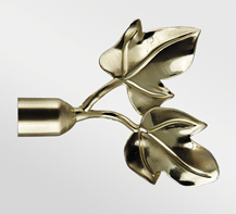 Наконечник (d 16) ДДА DIY Листочки Сатин (2 шт/уп)*