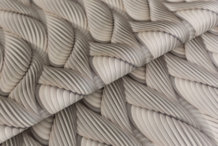 KM6904 Обои KERAMA MARAZZI виниловые Трессаж мотив, коричневый. 1,06х10м (6)