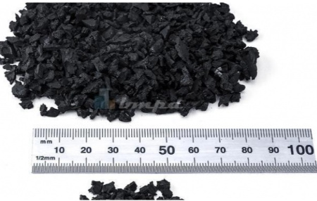 Резиновая крошка черная (фракция 1-3 мм)*