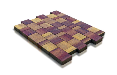 Плитка Старый город ЛандХауз (80*160,160*160,240*160*60мм) Мальва 12,9/1под/1777кг  Braer