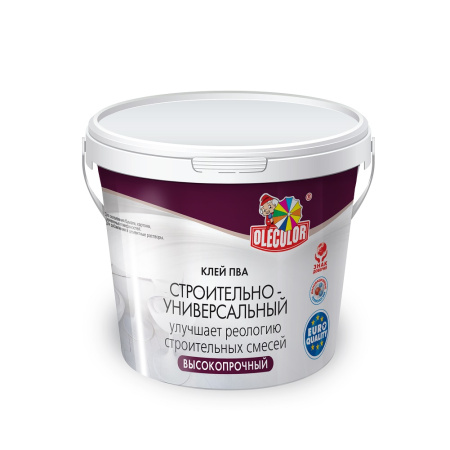 Клей ПВА строительно-универсальный (2,3 кг) OLECOLOR