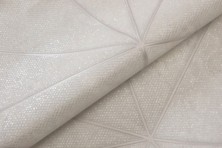 КМ5602 Обои KERAMA MARAZZI  виниловые Кутюр, мотив, бежевый свелый. 1,06х10м (4)
