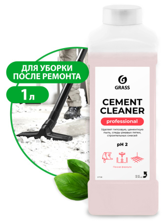 Очиститель после ремонта Cement Cleaner 1л 217100 (12)