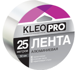 Скотч алюминиевый 48мм х 25м KLEO  (24)