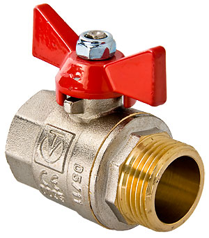 кран шаровый Valtec 3/4"  г/ш бабочка