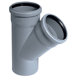 Тройник  РР  канализ. D-110/110 (45)
