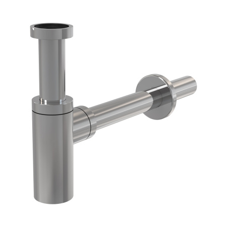 Нижняя часть сифона AlcaPlast A400 цельнометаллический d32 круглый