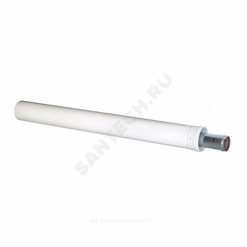 Коаксиальное удлинение дымоход ф60/100 L=500 С-EXT-01-0.5