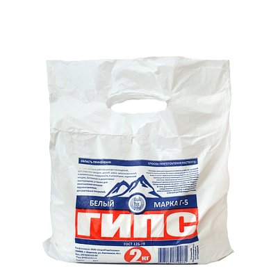 Гипс строит. Г-5 5кг пак. (6)
