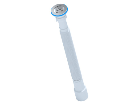 G216 Сифон гофрированный 1 1/4х40/50 L=570-1400мм удлиненный (50)