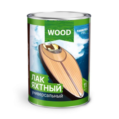 Лак уралкидный яхтный универсальный высокоглянцевый 0,9л FARBITEX ПРОФИ WOOD (14)
