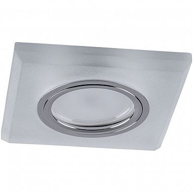 Feron CD8170 15LED*2835SMD 4000K MR16 50W G5.3 "квадрат" белый матовый 1/50