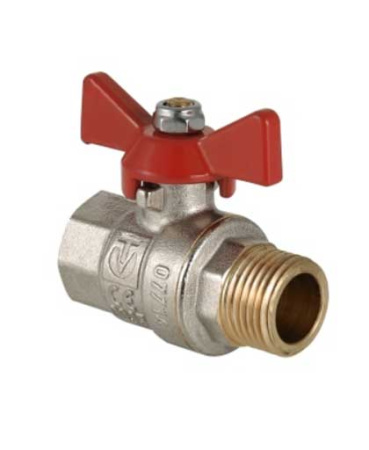 кран шаровый ALT-Z/TEBO 1/2"  г/ш бабочка