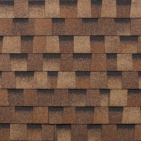 Гибкая черепица ШИНГЛАС КАНТРИ Бронза (драконий зуб уп 2,6 м.кв) 