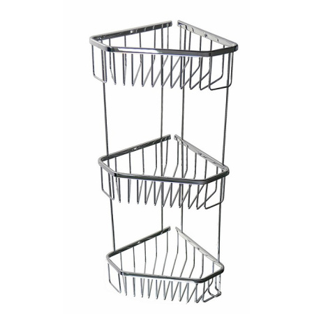 Полочка 75044 САНАКС 18см тройная угловая пятиугольная