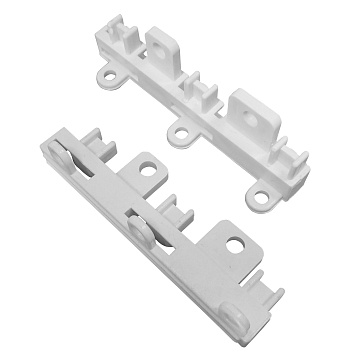 Заглушка торцевая 3-х полосного профиля (уп. 2 шт.) белый 240415