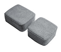 Плит.трот. Старый город 2 кам. (115*115*40, 172*115*40) серая (1 под. 10,56м2/ 995кг)1м2=30+30