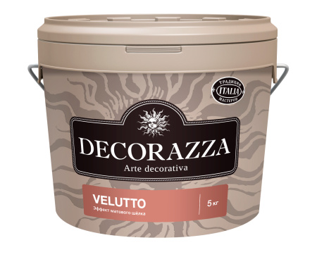 Decorazza Декоративное покрытие Velluto VT 001, 5кг
