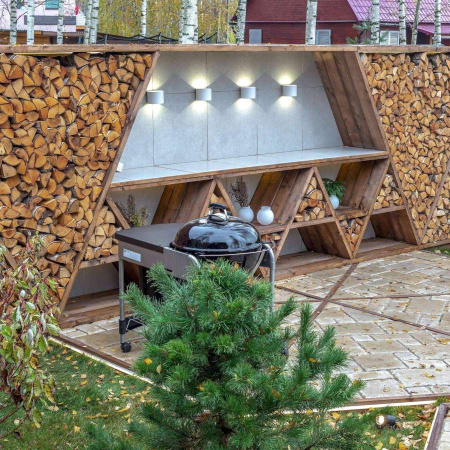 1518 TECHNO LED / Светильник садово-парковый со светодиодами BLADE белый