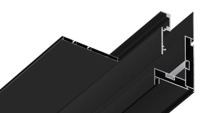 Профиль ТД 1 Черный муар (3,2м) (теневой держатель для М 01)