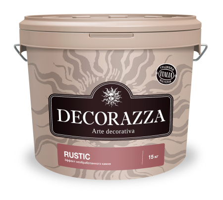 Decorazza Фактурное покрытие Rustic, 15кг