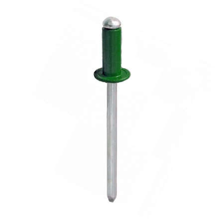 Заклепка вытяжная 4,0*10 (6005) зеленый  (1000)