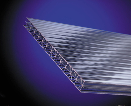 Поликарбонат 12000х2100х16 прозр. Berolux Юг-ойл- пласт