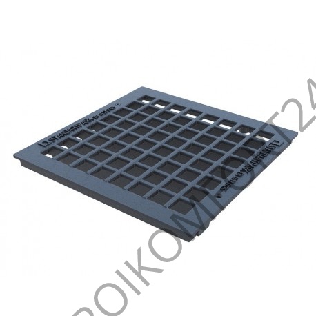 0328 Решетка для дождепримн. 280*280 чугунная (до 25 т.)