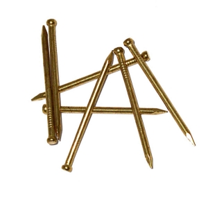 Гвозди финишн. латунь 1,2*20*