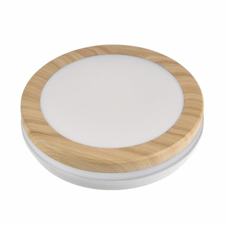 Cвет-к свет/диод. 30Вт круг дерево IP65 d=300 3К/4К/6,5К 2550Лм  061100-0063 RBL 03