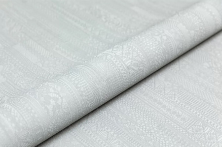 KM8201 Обои KERAMA MARAZZI  виниловые Ажур, база универсальная, серый светлый, 1,06х10,05м (4)