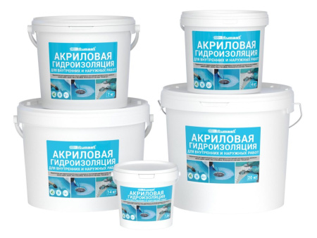 Акриловая гидроизоляция BITUMAST (7кг/пэ)