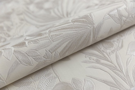 КМ5901 Обои KERAMA MARAZZI  виниловые Джангл мотив, светлый бежевый. 1,06х10м (4)