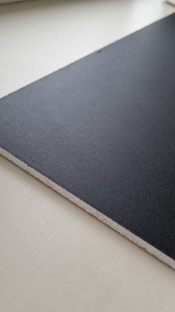 Плита потол. GIPSCOLOR Universal 600х600х8мм ЧЕРНАЯ (уп.3,96 м2/под.190,08 м2) 1уп=19,05кг (под зак)