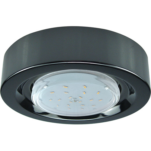 Ecola GX53 FT3073 Накладной Широкий Черный хром 32x130 1/20