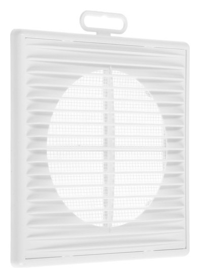 Решетка вент. 2121П прямоточная с москит, с рамкой     35