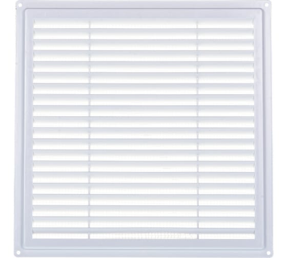 Решетка вент. 3030ПЭ/Н не разъемн/ с  москит.  