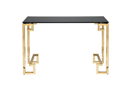 Консоль черное стекло/золото 120*40*78см 13RXC3049-GOLD 