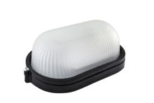 Светильник овал  60Вт черный Е27 IP54 (+100С)  SQ0303-0035 (20) 