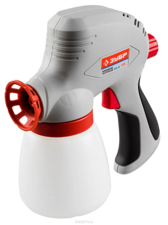 ЗКПЭ-120 Краскопульт эл., краскоперенос 300 мл/мин, 0,8л, 120Вт ЗУБР