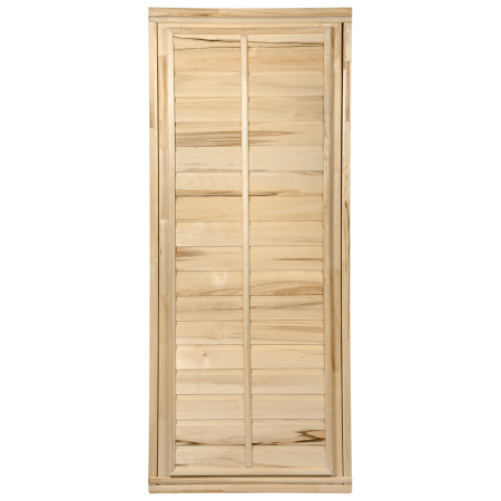 Дверь глухая 1,7*0,7м, липа, класс С, короб из липы, БАННЫЕ ШТУЧКИ    