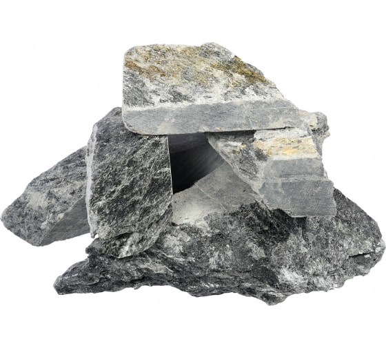 Камень Талькохлорид обвалованный (коробка 20кг)