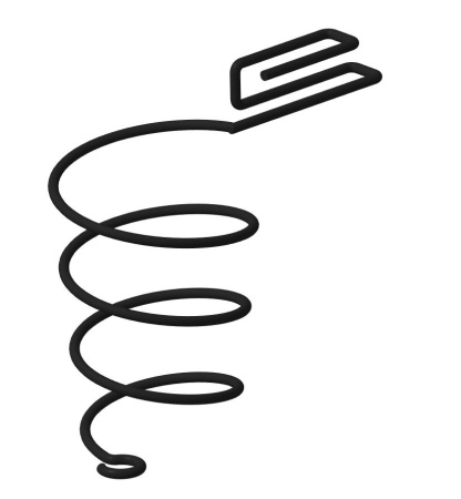 Держатель для фена ПП Черный муар П0001287