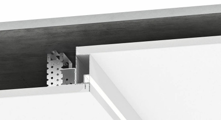 Профиль Б 02 Белый муар (2м)  