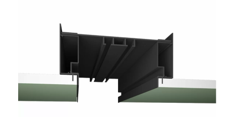Профиль М 02 Черный муар (3,2м)  (модульный карниз)