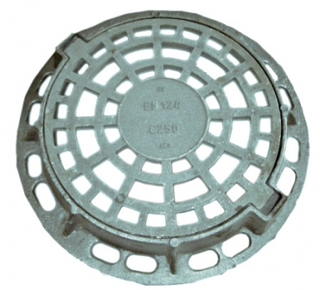 Дождеприемник чугунный ДМ (круглый) 870*120 25т Центролит