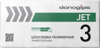 Шпатлевка DANOGIPS  полимерная  универсальная  JET 3  20 кг (48)