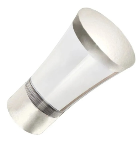 Наконечник D25 Люксор Стекло/Сатин АС МАРТ (уп 2шт.)